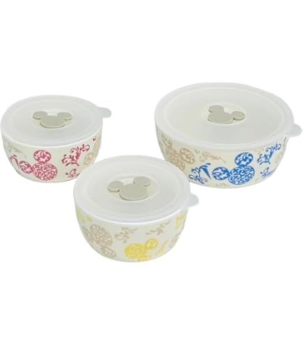 Amazon.co.jp: maebata Disney ディズニー レンジパック3個セット D